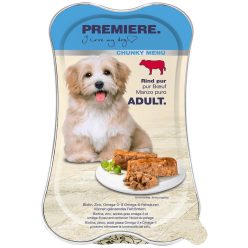 Premiere Chunky Menu Hrană pentru câini cu vită 175 g