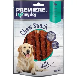 Premiere Sticks Recompense pentru câini cu rață 200 g