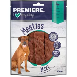   Premiere Maxi Meaties Recompense pentru câini cu rață 250 g