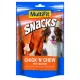 MultiFit Snacks Chick'n Chew Recompensă pentru câini, bogată în calciu 100g