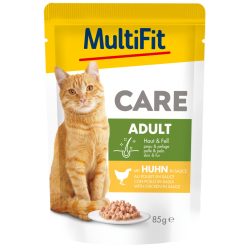   Multifit It's Me Hrană pentru pisici adulte, pliculețe cu pui 85g