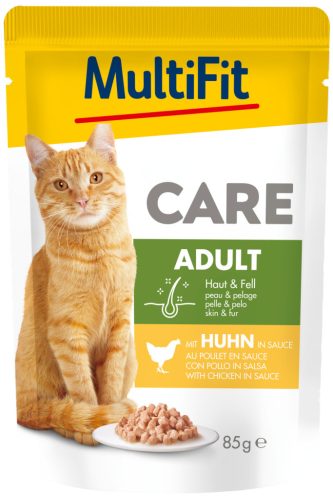 Multifit It's Me Hrană pentru pisici adulte, pliculețe cu pui 85g