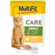 Multifit It's Me Hrană pentru pisici adulte, pliculețe cu pui 85g