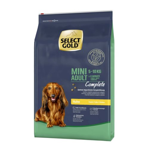 Select Gold Complete Mini Hrană uscată pentru câini adulți, cu pui 10 kg