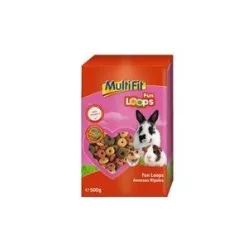 MultiFit Hrană pentru mamifere mici, Party Loops 500 g