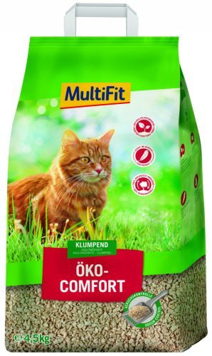 MultiFit Öko Comfort Așternut aglomerant pentru pisici 10l/4,3kg