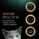 Sheba® Fresh & Fine Hrană umedă pisici adulte, pește în sos, Plic 6 x 50g