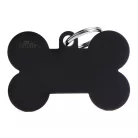 MyFamily Basic Medalion în formă de os XL negru