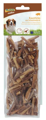 MultiFit Native Recompensă pentru câini cu intestin de porc 100 g