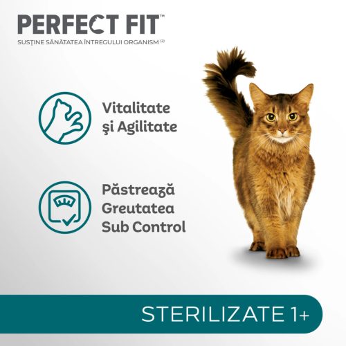 Perfect Fit hrană uscată cu pui pentru pisici sterilizate adulte 1,4 kg