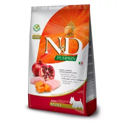   N&D Pumpkin Hrană uscată pentru câini adulți de talie mică, cu pui 800 g