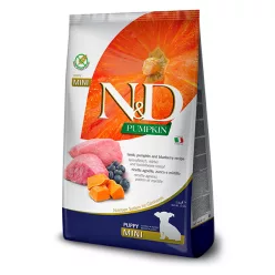   N&D Pumpkin Hrană uscată pentru câini junior de talie mică, cu miel 2,5 kg