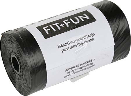 Fit+Fun Pungi igienice pentru câine 21x20 buc.
