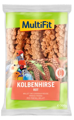 MultiFit Recompensă pentru păsări, mei roșu 300 g