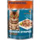 Premiere Tender Stripes Hrană pentru pisici adulte cu curcan 85 g