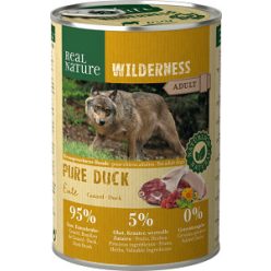 Real Nature Wilderness Hrană pentru câini, cu rață 400g