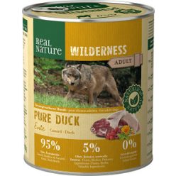 Real Nature Wilderness Hrană pentru câini, cu rață 800g