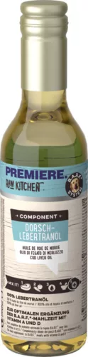 Premiere Raw Kitchen Ulei de ficat de cod, supliment pentru câini adulți și pisici adulte 250 ml