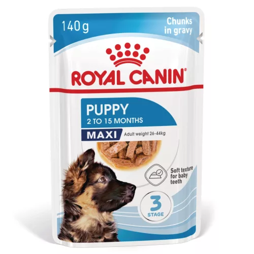 Royal Canin Maxi Puppy Hrană umedă pentru câini junior de talie mare 140 g