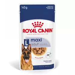   Royal Canin Maxi Adult Hrană umedă pentru câini, bucăți în sos 140 g