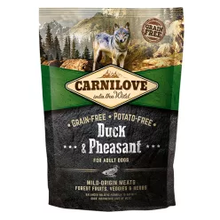   Carnilove Adult Hrană uscată pentru câini cu rață și fazan 1,5 kg