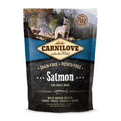 Carnilove Hrană pentru câini adulți, cu somon 1,5 kg