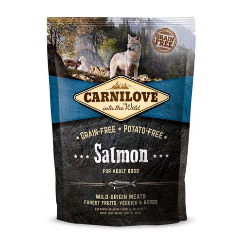 Carnilove Hrană pentru câini adulți, cu somon 1,5 kg