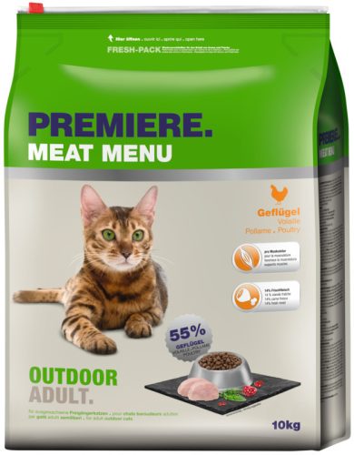 Premiere Hrană pentru pisici adulte de exterior cu pasăre 10 kg