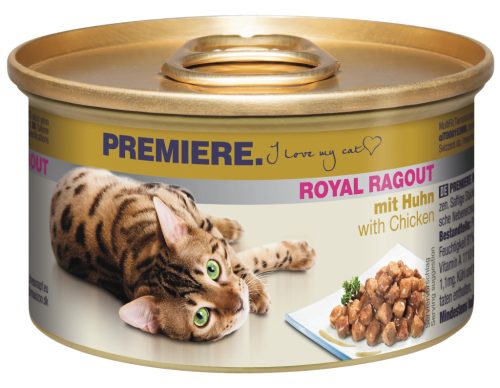 Premiere Royal Ragout Hrană umedă pentru pisici adulte cu pui 85 g