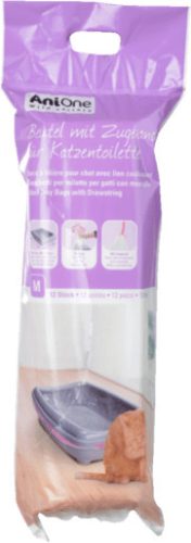 AniOne Pungi pentru litieră cu șnur, L