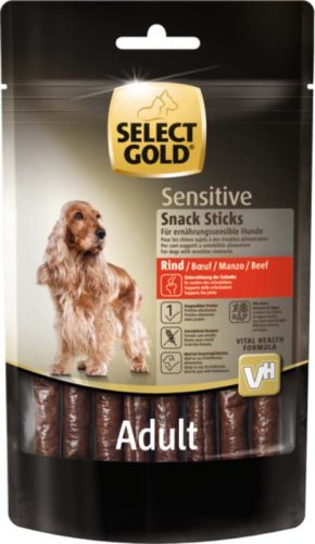 Select Gold Sensitive Recompensă pentru câini cu probleme digestive, cu vită 85 g