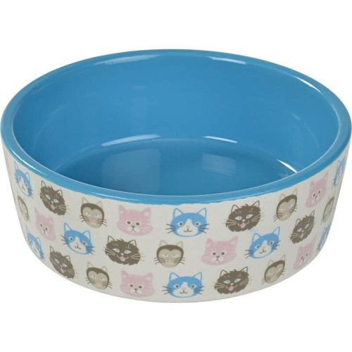 AniOne Bol ceramic cu model cap de pisică 200 ml