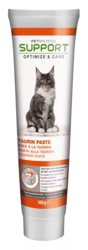 Pet Balance Support Pastă cu taurină, supliment alimentar pentru pisici 100 g