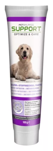 Pet Balance Support Supliment pentru câini adulți, pentru susținerea digestiei 100 g