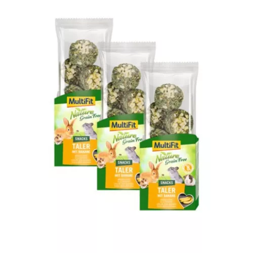 MultiFit Nature Gustare cu banană pentru rozătoare 6 buc.