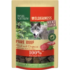   Real Nature Wilderness Recompense pentru câini, cu vită și oregano 150g