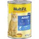 MultiFit Paté pentru pisici adulte, cu somon 400g