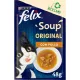 Felix Soup Hrană umedă pentru pisici cu pui 48 g