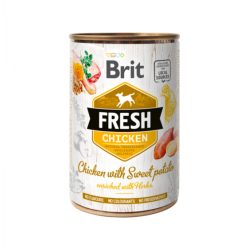   Brit Fresh Hrană pentru câini adulți cu pui și cartof dulce 400 g