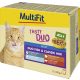 MultiFit Jelly Duo Hrană pentru pisici adulte 12 x 100 g