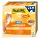 MultiFit Special Sauce Fish & Classic Mix Hrană pentru pisici adulte, mix 24x100g