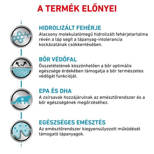 Royal Canin Veterinary Hrană uscată hipoalergenică pentru pisici 400 g