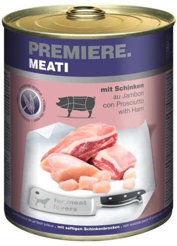 Premiere Meati Hrană pentru câini adulți, cu șuncă 800 g