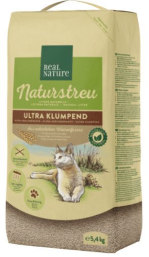 Real Nature Așternut natural pentru litiera pisicii 5,4 kg