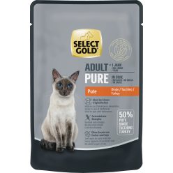   Select Gold Pure Hrană umedă pentru pisici cu curcan în sos 85 g