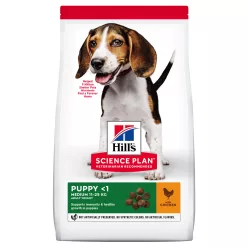  Hill's Hrană uscată pentru câini juniori de talie medie, cu pui 2.5 kg