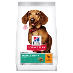   Hill's Perfect Weight Hrană uscată pentru câini adulți de talie mică și medie, cu pui 1.5 kg