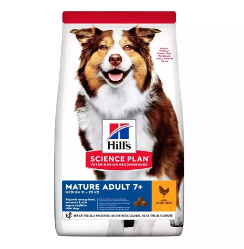 Hill's Hrană uscată pentru câini adulți de talie medie, cu pui 2.5 kg