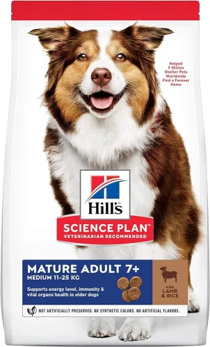 Hill's Hrană uscată pentru câini adulți de talie medie, cu miel și orez 2,5 kg