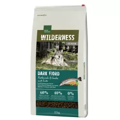   Real Nature Wilderness Hrană uscată pentru câini seniori, cu cerb roșu și somon 12kg